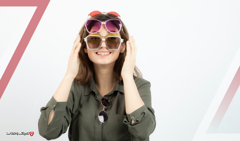 جدید ترین عینک آفتابی دخترانه