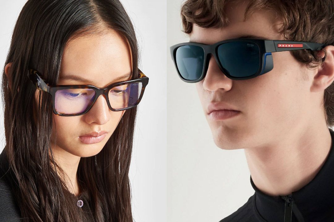 معرفی جدید ترین مدل های عینک آفتابی پرادا