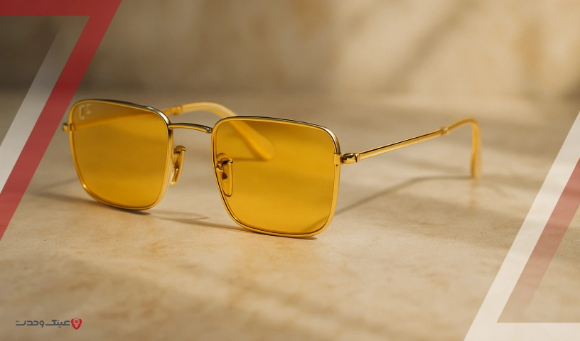 عینک شب مردانه مدل Ray Ban