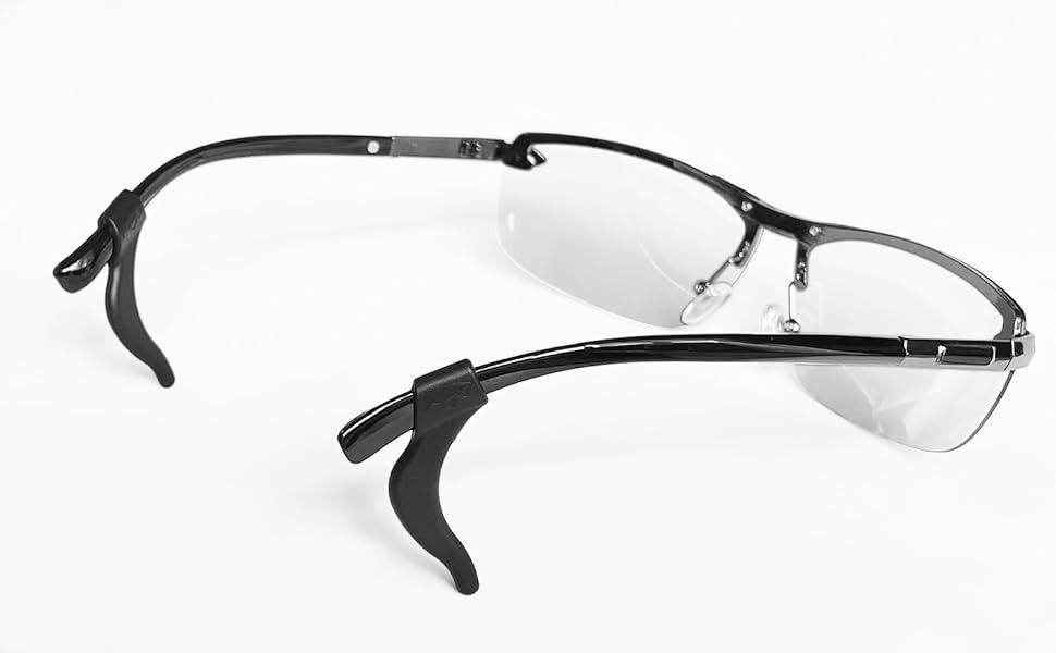 پشت گوشی عینک 