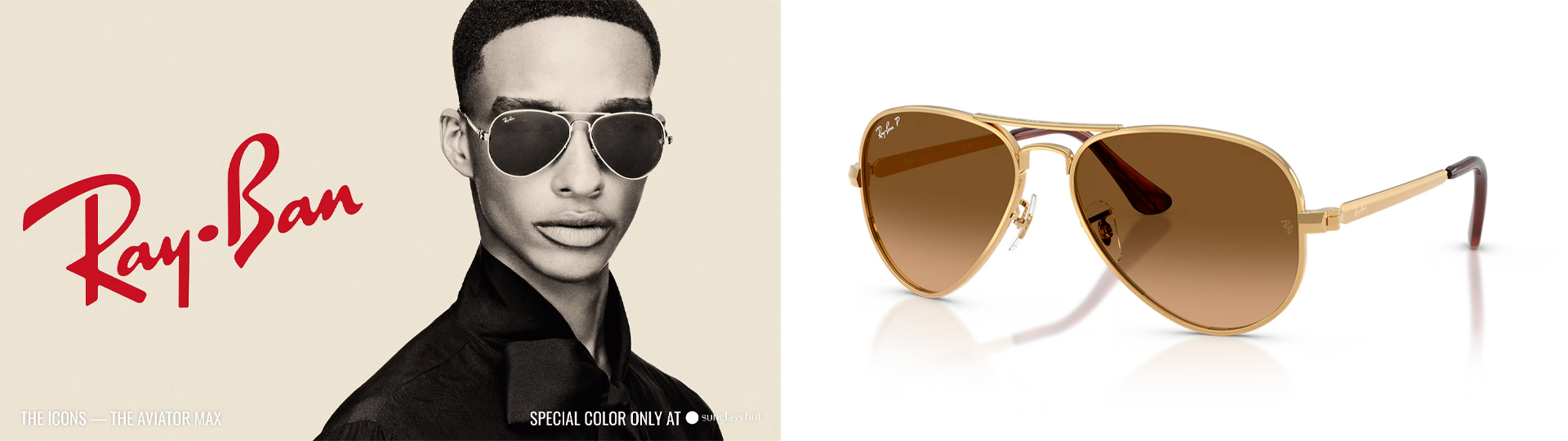 عینک خلبانی ریبن ۲۰۲۶ - Ray Ban Aviator Max