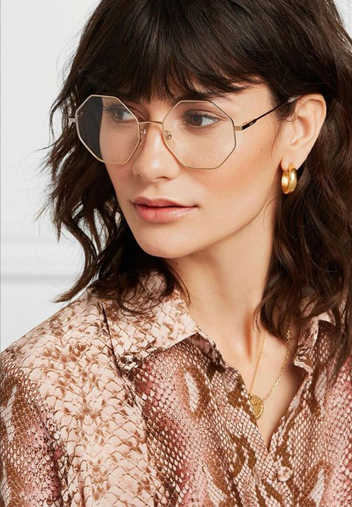 عینک طبی چند ضلعی زنانه