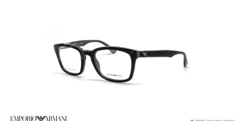عینک طبی مربعی امپریو آرمانی - Emporio Armani EA9673 - مشکی - عکاسی وحدت - زاویه سه رخ 