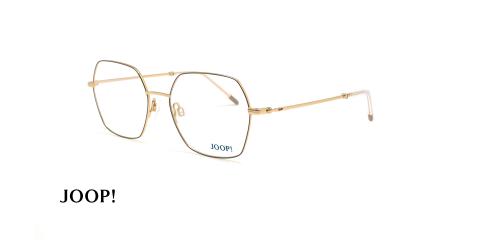 عینک طبی چند ضلعی جوپ - JOOP 83254 -مشکی طلایی - عکاسی وحدت - زاویه سه رخ 