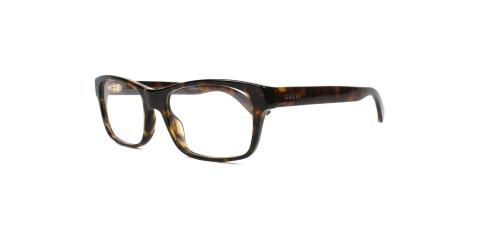 عینک طبی گوچی - مستطیل شکل - قهوه ای هاوانا