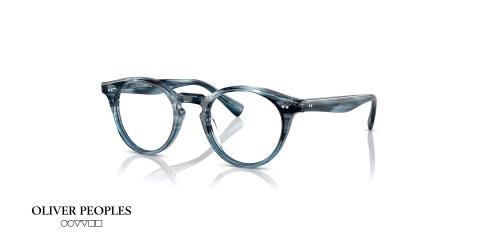 عینک طبی کائوچویی آبی هاوانا الیور پیپلز - زاویه سه رخ