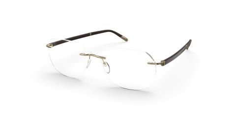 عینک طبی گریف روکش طلای سیلوئت دسته ها SPX - زاویه سه رخ