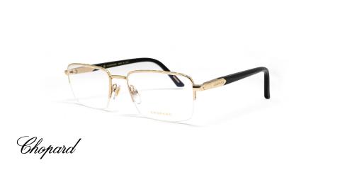 عینک طبی زیرگریف شوپارد - رنگ طلایی  - عکس از زاویه سه رخ