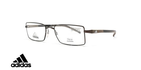 عینک طبی آدیداس - فلزی - فریم قهوه ای - زاویه سه رخ