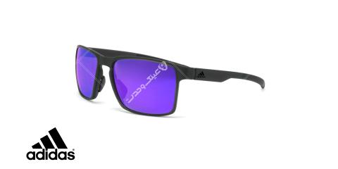 عینک آفتابی ورزشی آدیداس مدل 3MATIC - رنگ مشکی مات - عکاسی وحدت - زاویه سه رخ