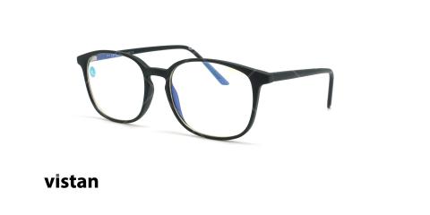 عینک آماده بلوکنترل ویستان VISTAN OB1001 - مشکی - عکاسی وحدت - زاویه سه رخ 