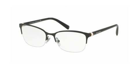 عینک طبی زیرگریف بولگاری - رنگ مشکی - عکاسی وحدت - زاویه سه رخ