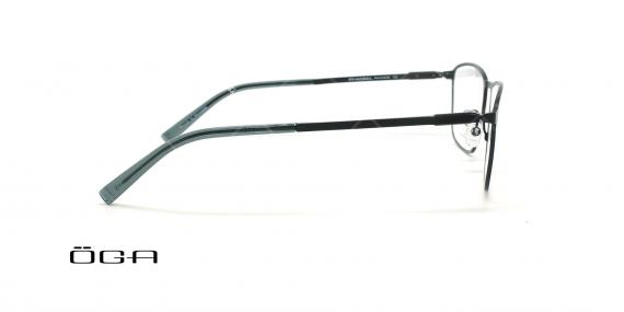 عینک طبی مستطیلی اگا - OGA 10116O - مشکی - عکاسی وحدت - زاویه بقل