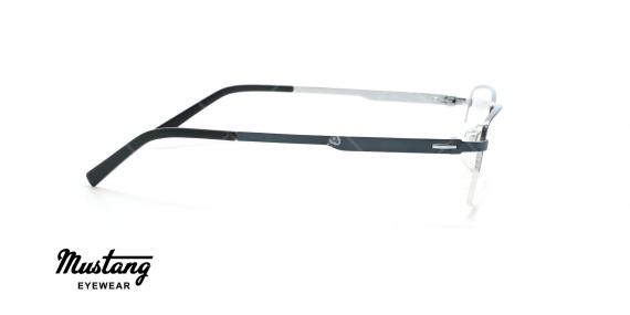 عینک طبی زیرگریف موستانگ - MUSTANG MU6765 - مشکی - عکاسی وحدت - زاویه کنار