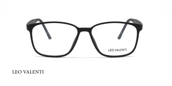 عینک طبی کائوچویی لئوولنتی - LEO VALENTI LV437 - عکاسی وحدت - عکس زاویه روبرو