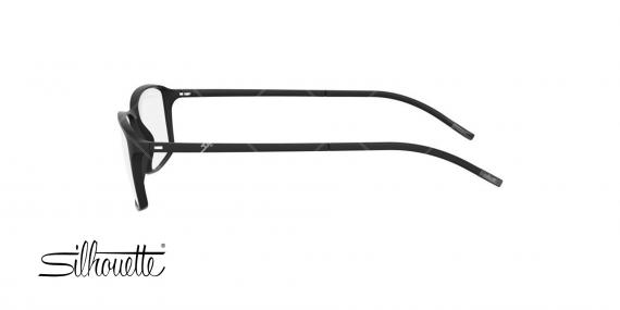 عینک طبی کائوچویی سیلوئت - Silhouette spx2893 - رنگ مشکی - - عکاسی وحدت - عکس زاویه کنار