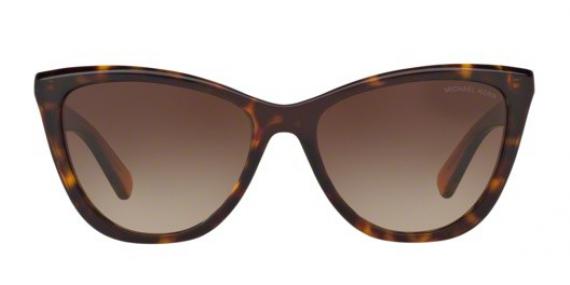 عینک آفتابی مایکل کورس مدل Divya - رنگ قهوه ای - زاویه روبرو