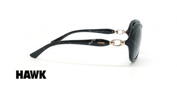 عینک آفتابی پلاریزه هاوک - HAWK POLARIZED HW1633 - مشکی - عکاسی وحدت - زاویه کنار