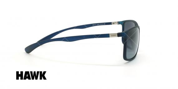عینک آفتابی مستطیل هاوک - HAWK HW1711 - سرمه ای - عکاسی وحدت - زاویه کنار
