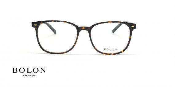 عینک طبی مربعی بولون - BOLON BJ3051 - قهوه ای هاوانا - عکاسی وحدت - زاویه روبرو