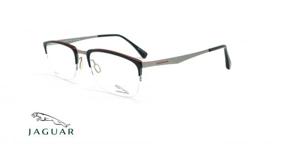 عینک طبی زیرگریف جگوار JAGUAR 39511 - مشکی - عکاسی وحدت - زاویه سه رخ 