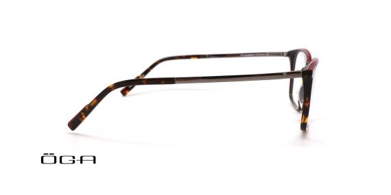 عینک طبی مستطیل اوگا - OGA 10141OC - عکس از زاویه کنار