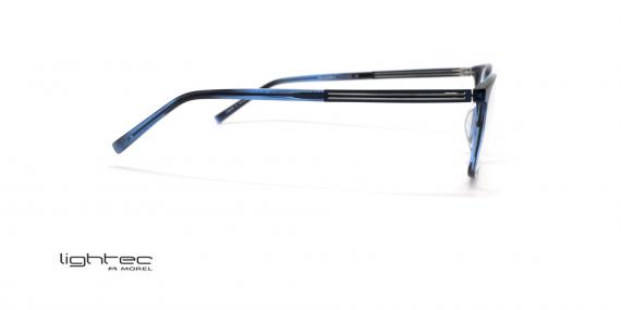 عینک طبی مستطیلی لایتک LIGHTEC 30193L - آبی و سورمه ای - عکس زاویه کنار