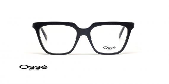 عینک طبی مربعی کائوچویی اوسه - فریم مشکی - عکس از زاویه روبرو