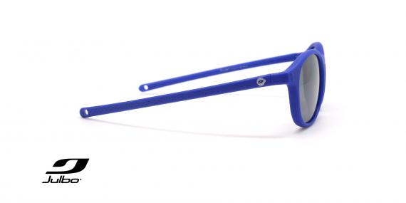 عینک آفتابی بچگانه جولبو فریم کائوچویی گرد رنگ سورمه ای - عکس از زاویه کنار