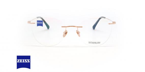 عینک طبی گریف تیتانیومی زایس - ZEISS ZS50007 - عکاسی وحدت - عکس زاویه روبرو