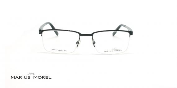عینک طبی زیرگریف مورل - MARIUS MOREL 50016M - مشکی -عکاسی وحدت - زاویه روبرو