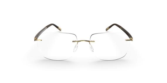 عینک طبی گریف روکش طلای سیلوئت دسته ها SPX - زاویه روبرو