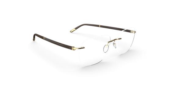 عینک طبی گریف روکش طلای سیلوئت دسته ها SPX - زاویه سه رخ
