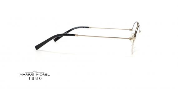 عینک طبی گرد ماریوس مورل زیرگریف - عکس از زاویه کنار