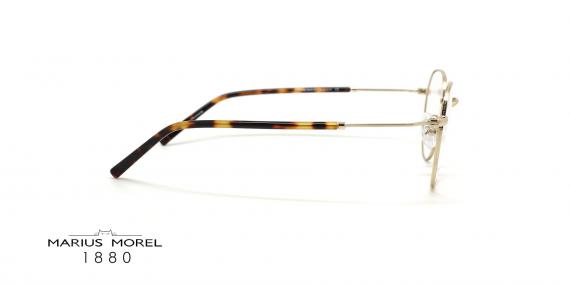 عینک طبی فلزی مورل1880 - MOREL 60074M - عکس از زاویه کنار 
