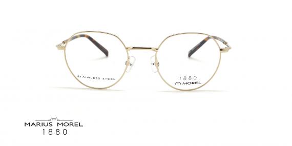 عینک طبی فلزی مورل1880 - MOREL 60074M - عکس از زاویه روبرو 