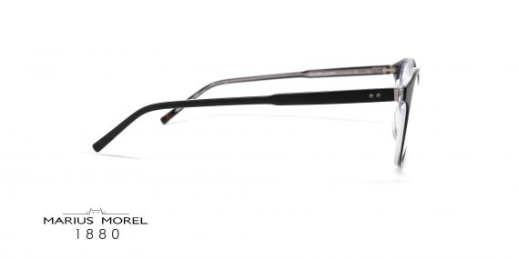 عینک طبی گرد مورل 1880 - MOREL 60093M - عکس از زاویه کنار