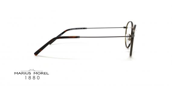 عینک طبی گرد مورل 1880- MARIUS MOREL 60100M - عکس از زاویه کنار
