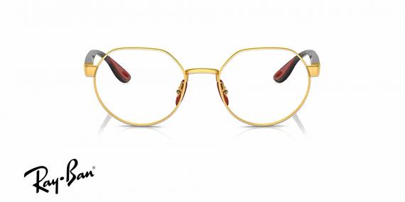عینک طبی فلزی کائوچویی ری بن فراری - زاویه روبرو