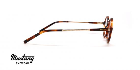 عینک طبی گرد موستانگ - MUSTANG MU7106 - عکاسی وحدت - عکس زاویه کنار