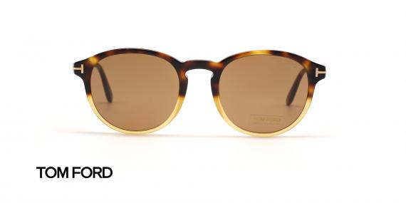 عینک آفتابی گرد کائوچویی تام فورد - Tom Ford TF834 Dante | بازرگانی اپتیک  وحدت