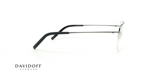 عینک طبی زیرگریف دیویدوف DAVIDOFF 93078 - نقره ای -  عکاسی وحدت - زاویه کنار