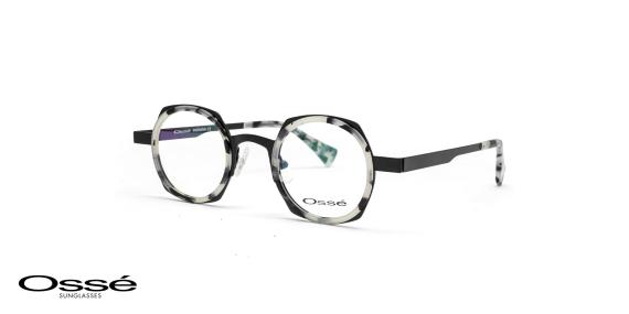 عینک طبی چند ضلعی اوسه - osse OS13095 - عکس از زاویه سه رخ