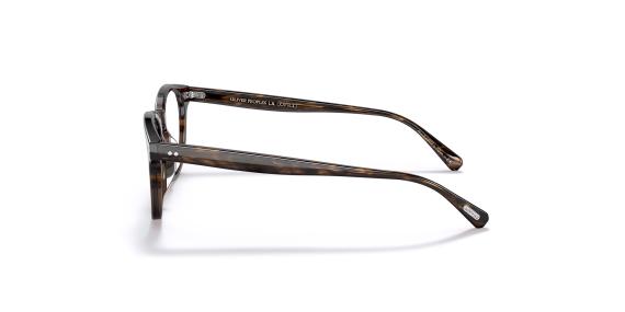 عینک طبی کائوچویی قهوه ای هاوانا ساخت ژاپن اولیور پلیپلز - زاویه کنار