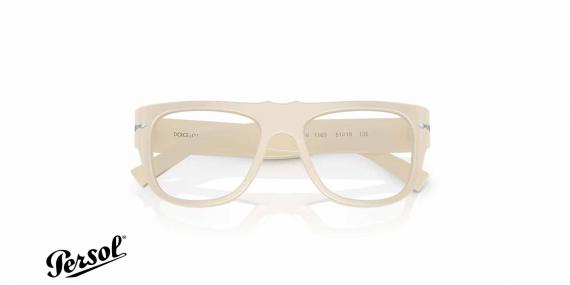 عینک طبی کائوچویی سفید پرسول و دولچه گابانا - زاویه دسته بسته