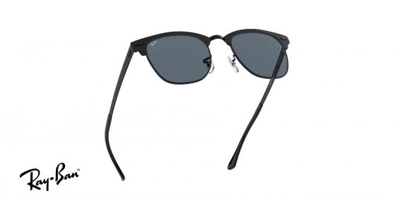 عینک آفتابی ریبن - کلاب مستر تمام فلزی - بدنه مشکی - عدسی آبی 