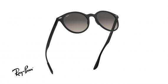 عینک آفتابی گرد Ray ban - بدنه liteforce - رنگ مشکی - عدسی خاکستری طیف دار - عکاسی وحدت