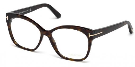 عینک طبی قهوه ای هاوانا طرح پروانه ای تام فورد - Tom Ford