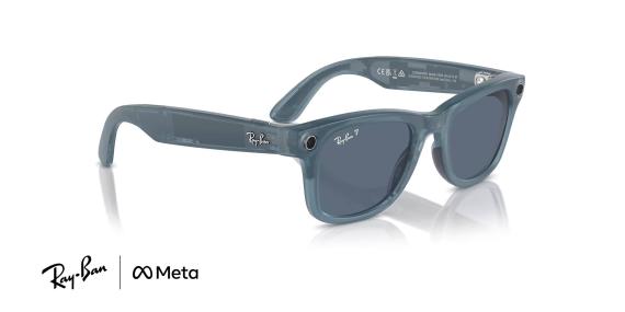 عینک هوشمند ری متا مدل ویفرر رنگ آبی عدسی آبی پلاریزه - اختصاصی عینک وحدت 