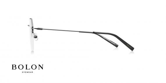 عینک طبی زیرگریف چند ضعلی بولون - نوک مدادی - زاویه کنار